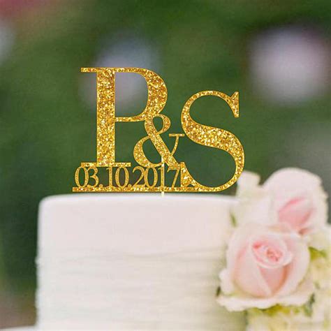 Wedding Cake Toppers Initials Letters ~ 26 Best Practices For Design