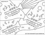 Coloring Jazz June Sheets Sheet Norman Arts Bring Inspired Into These Some Color sketch template