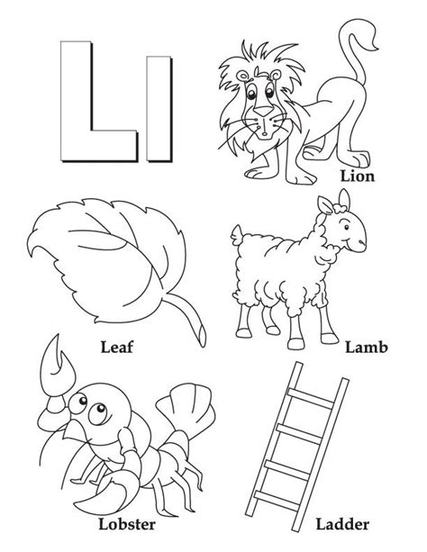 letter  coloring page alphabet coloring pages picture letters