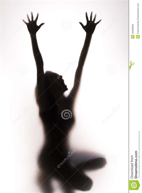 woman silhouette stock image image of person black