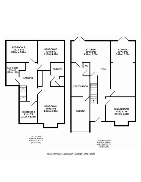 image result  semi detached house extension floor plan garage house plans house layout