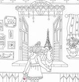 Coloring Pages Travel France Book Printables sketch template