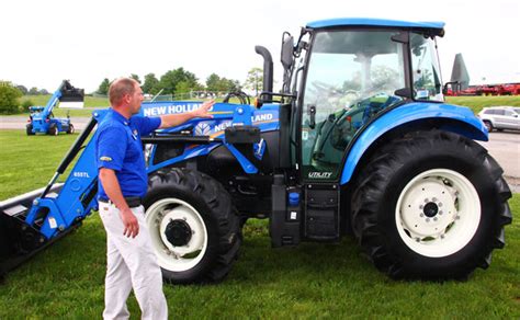 holland  year anniversary media event tractor news