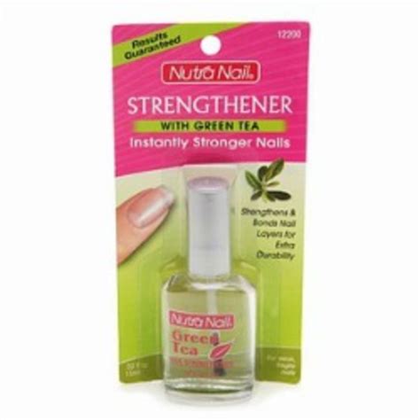 nutra nail strengthener  green tea strengthens  bonds weak