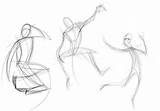 Poses Drawing Dynamic Gesture Quick Draw Figure Sketches Life Create Drawings Practice Stick Tutsplus Easy Gestures Creating Class Tip Using sketch template