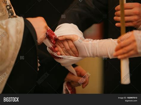 wedding ceremony tied image and photo free trial bigstock