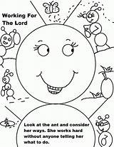 Coloring Sunday School Pages Christmas Working Labor Ant Lord Sheets Bible Activity Kids Yahoo Search Library Newest Res Clipart Popular sketch template