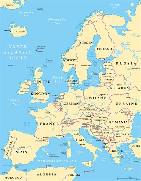carte europe  vacances arts guides voyages