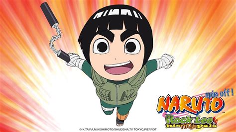 Naruto Spin Off Rock Lee And His Ninja Pals English Dub