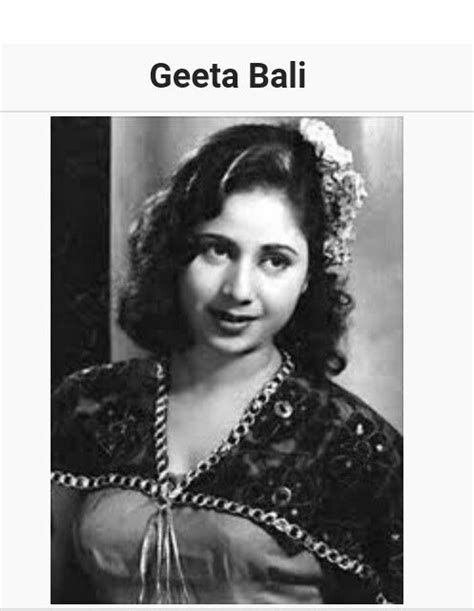 geeta bali geeta bali bollywood actress bollywood
