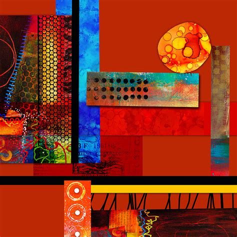 collage abstract 2 mixed media by patricia lintner fine art america