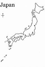 Printable Geography Japon Outline Colouring Zpr sketch template