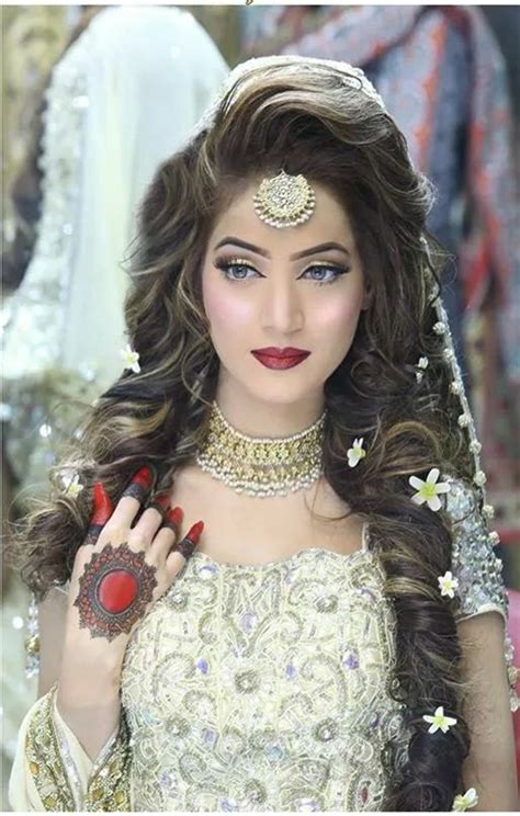 Latest Pakistani Bridal Hairstyles 2017 For Girlslatest Bridal