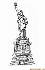 Liberty Statue Template Drawing La Estatua Google Libertad Coloring Pages Printable Flag Es Paintingvalley sketch template