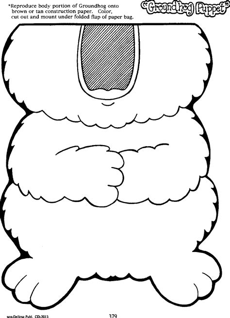 groundhog day coloring pages  printable coloring home