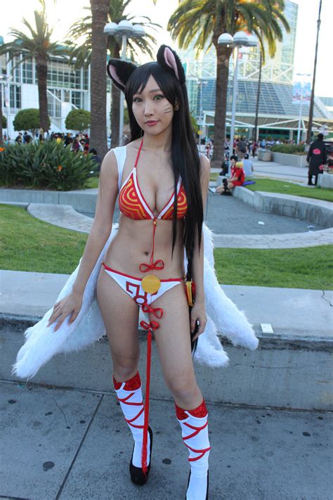 Pool Party Ahri Anime Expo 2015 By Rainatraina On Deviantart