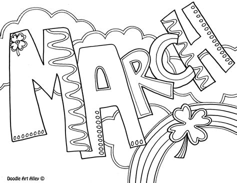 month coloring pages coloring months printable coloring pages
