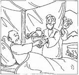 Esau Isaac Cristianos Esaú Cristianas Steals Issac Bibbia Hermano Biblia Oggetti Biblici Birthright Suplanta Jehova sketch template