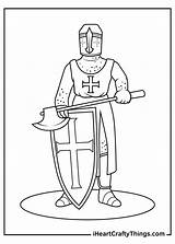 Knight Knights His sketch template