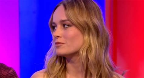 brie larson s boobs were the talking point of the one show metro news