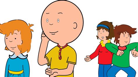 caillou  rosie