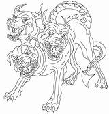Coloring Pages Mythology Greek Mythical Creatures Cerberus Drawing Norse Printable Monsters Cool High Color Clipart Print Calypso Getdrawings Creature Dungeon sketch template