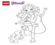 lego friends coloring pages printable