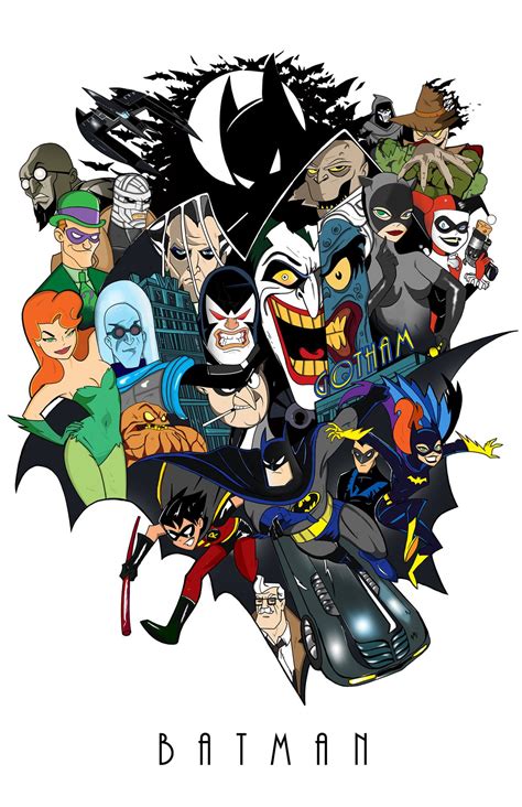 Batman The Animated Series Delfin Diaz Arkham Asylum
