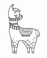 Llama Tsgos sketch template