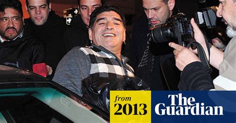 Diego Maradona Accused Of Kicking Photographer In Groin Diego