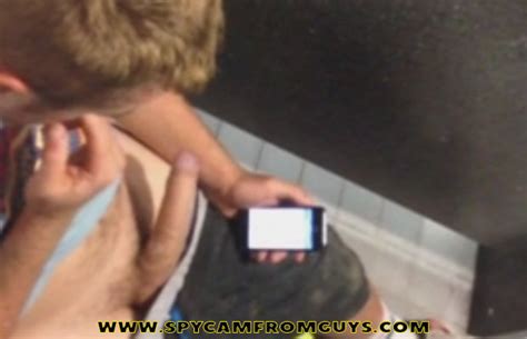 horny dude filmed while wanking in the public toilet spycamfromguys hidden cams spying on men
