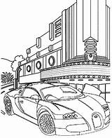 Bugatti Coloring Car Divo Pages Exclusive Sport Super sketch template