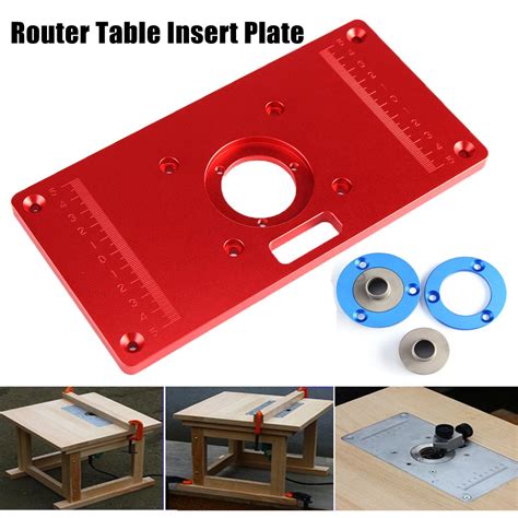 high quality xxmm universal router table insert plate  diy woodworking wood router