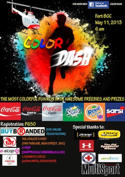 color dash pinoy fitness