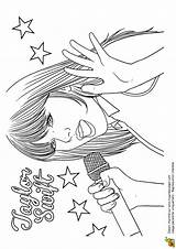 Swift Taylor Coloriage Chanteuse Coloring Dessin Pages Dessins Chanteur Drawings Star Mandala La Drawing Mode Hugolescargot Anime Outline Choisir Tableau sketch template