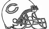 Bears Coloring Chicago Pages Helmet Football Printable Getdrawings Color Getcolorings sketch template