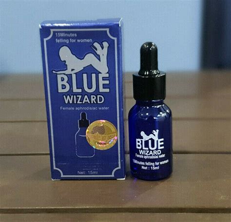 100 original blue wizard female sex drop liquid