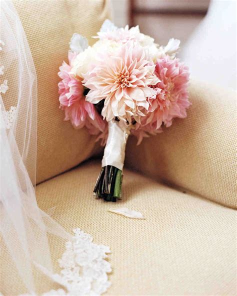 single flower wedding bouquets  minimalist brides martha stewart