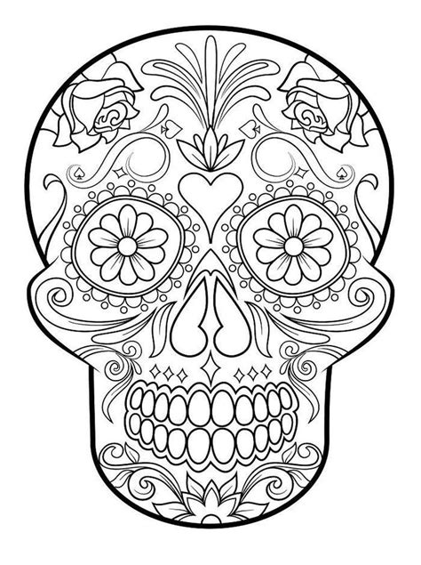 coloring ideas candy skull coloring pages coloring ideas skull