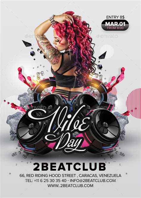 vibe day party  nn graphicriver