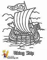 Coloring Navy Pages Viking Ship Drawing Longboat Ships Anchor Sheets Battle Yescoloring Battleship Adult Getcolorings Seal Print Crayon Buddy Recommends sketch template