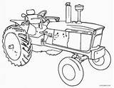 Deere Tractor John Coloring Pages Case Outline Drawing Combine Drawings Print Printable Plow Harvester Color Tractors Kids Sketch Logo Ih sketch template