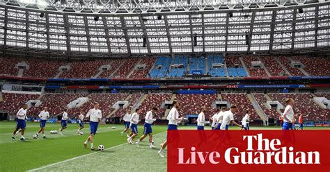 World Cup 2018 Countdown To Opening Ceremony And First Game Live