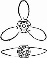 Propeller Clipart Prop Griffith Clip Cliparts Ship Library Large Etc Original sketch template