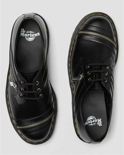bex zip leather shoes dr martens