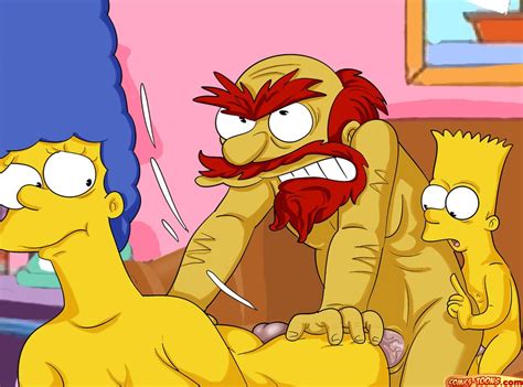 image 542417 bart simpson groundskeeper willie marge simpson the simpsons comics toons