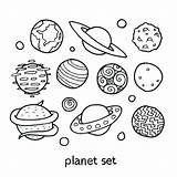 Planets Coloring Planet Pages Solar System Cartoon Drawing Pdf Pluto Printable Color Sheets Kids Getdrawings Getcolorings Space Print Sun Planeten sketch template