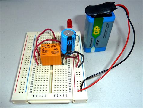 breadboard build electronic circuits