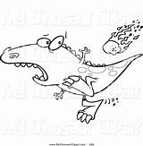 Meteor Coloring Dinosaur Running Designlooter Falling Outline Template Cartoon 1024 78kb sketch template