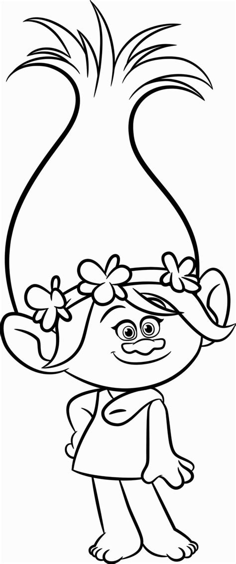 poppy coloring page poppy coloring page unique poppy colouring page